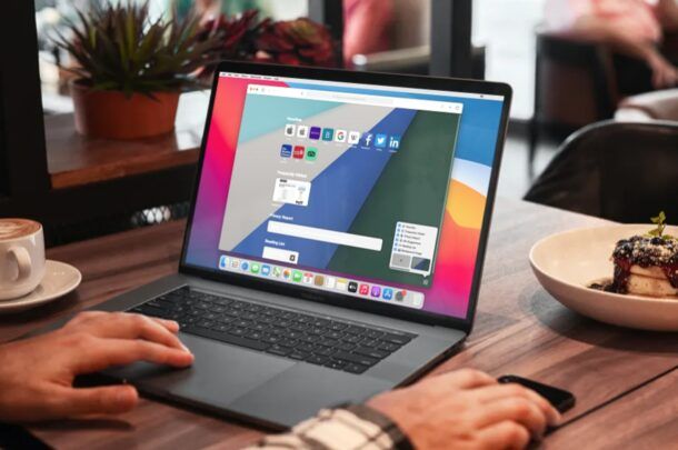 Cómo personalizar la página de inicio de Safari en MacOS Big Sur