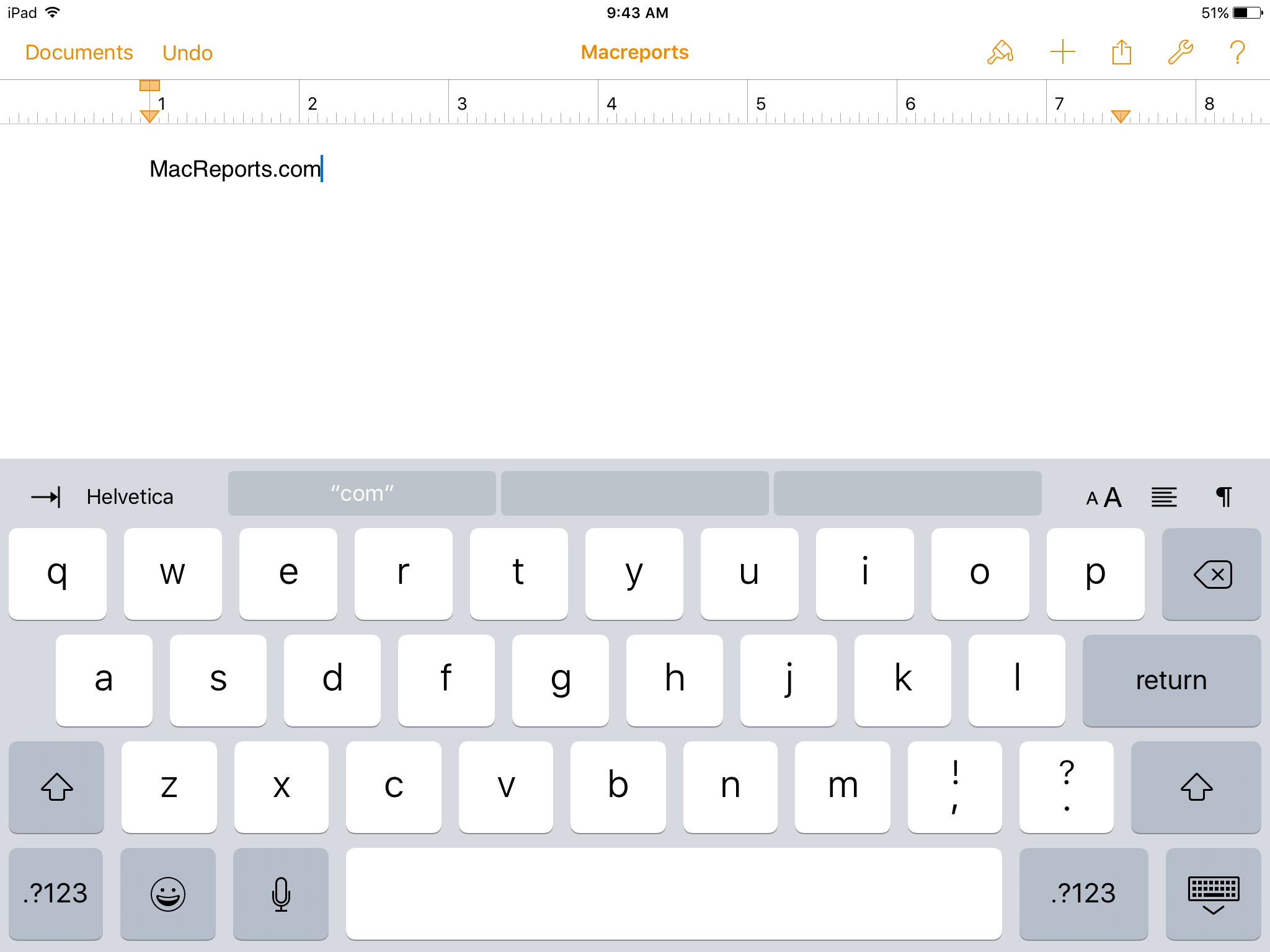 Paginas para iPad