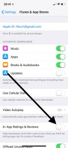 Reseñas y calificaciones en aplicaciones