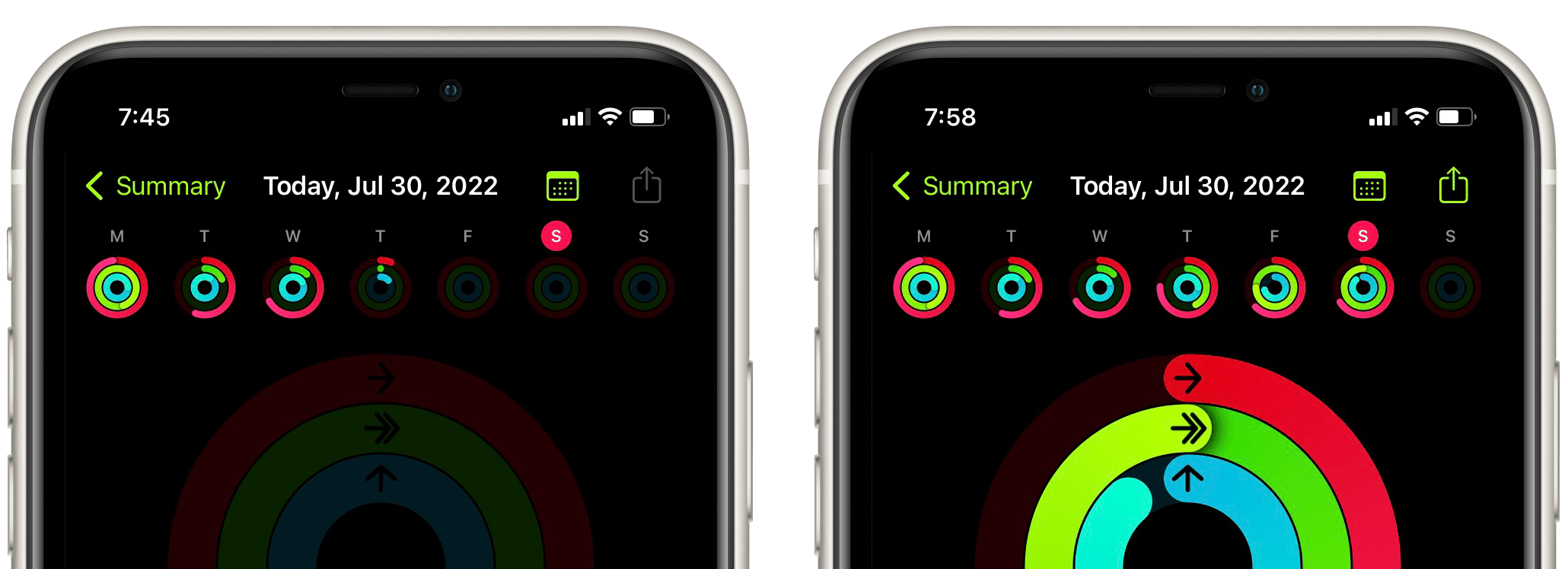 aplicación de fitness actualizada